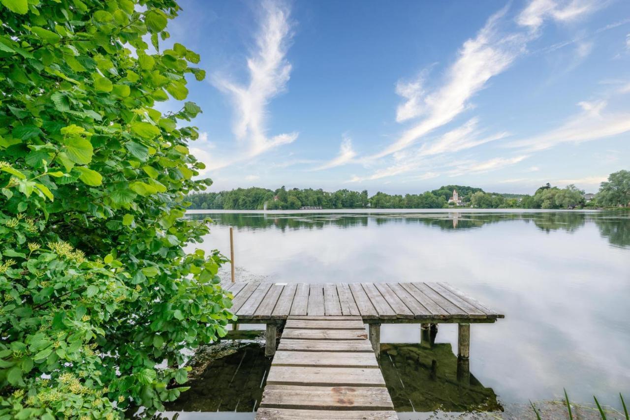 Sopherl Am See - Fruehstueck Auf Der Seeterrasse, Sehr Ruhig Und Wunderschoen Am See, 3 Minuten Nach Oberpfaffenhofen, Viele Radtouren, Restaurants & Cafes In Der Umgebung Wessling Bagian luar foto